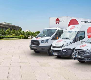 Transporter mieten bei Buchbinder