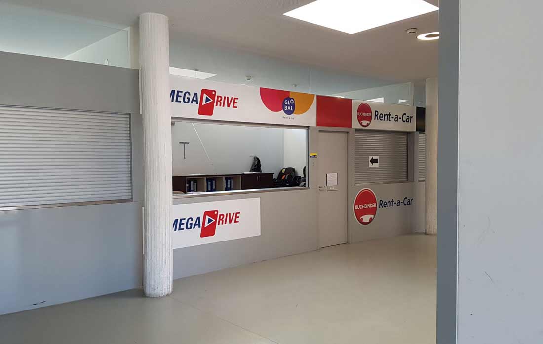 Car Rental At Klagenfurt Airport Hire At Buchbinder Rent A Car