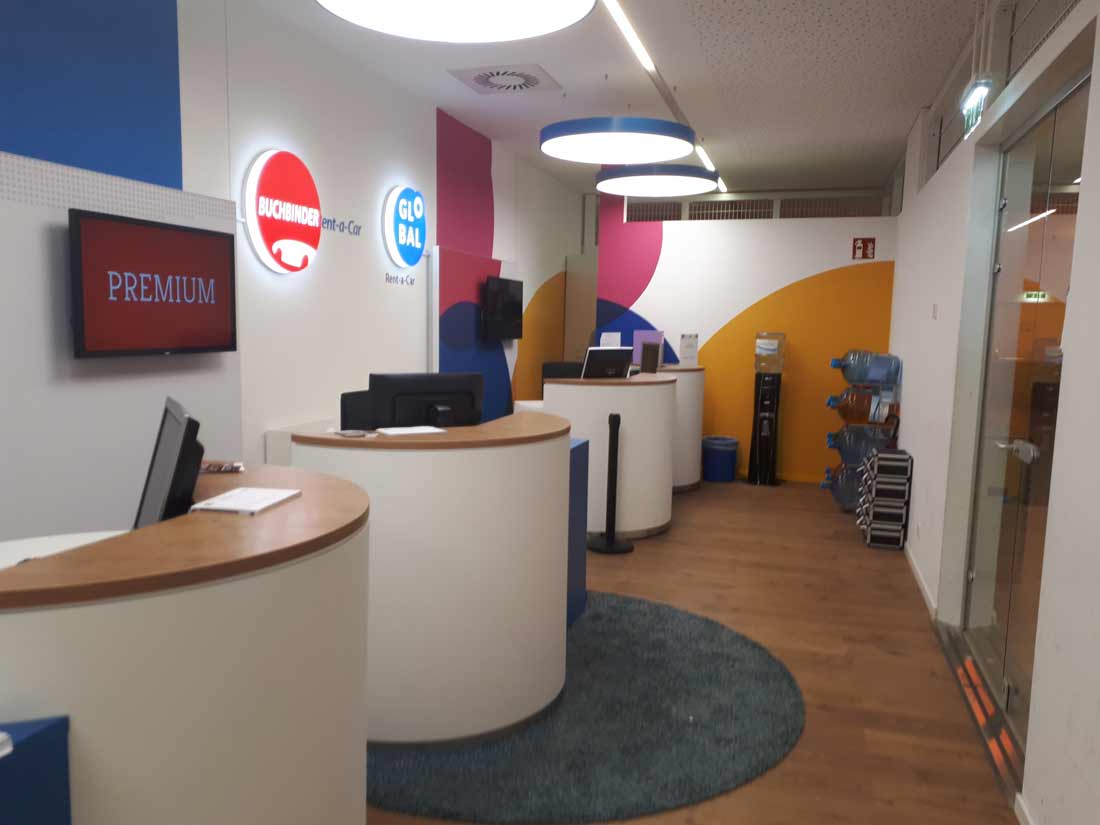 Rental Cars At Vienna Airport Austria Hire At Buchbinder Rent A Car