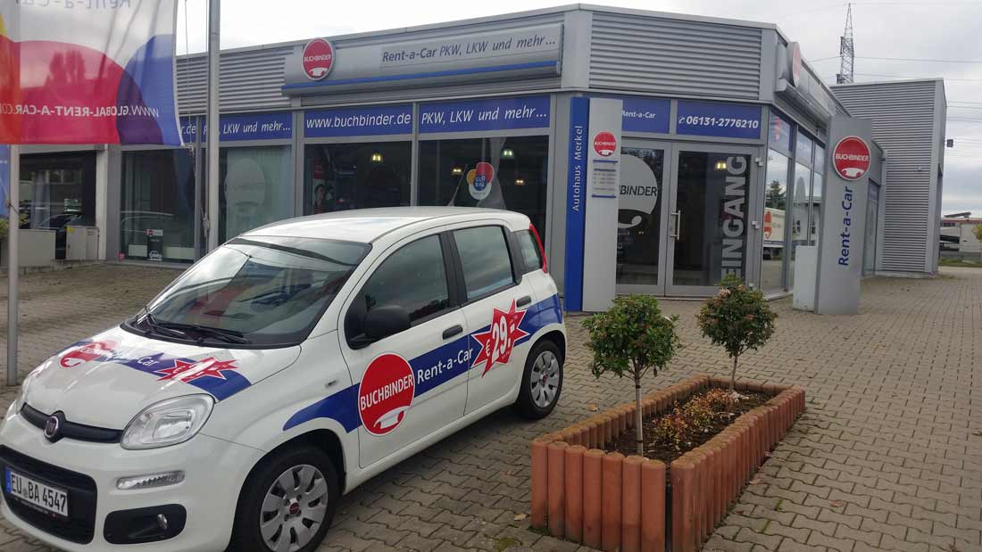 Car Van And Truck Rental In Mainz Hechtsheim Buchbinder Rent A Car